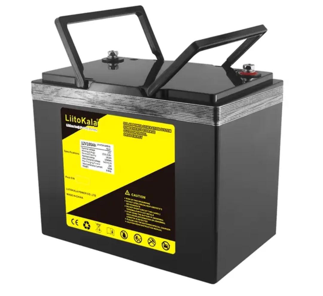 Акумулятор LIITOKALA 12V 100 Ah (185335)